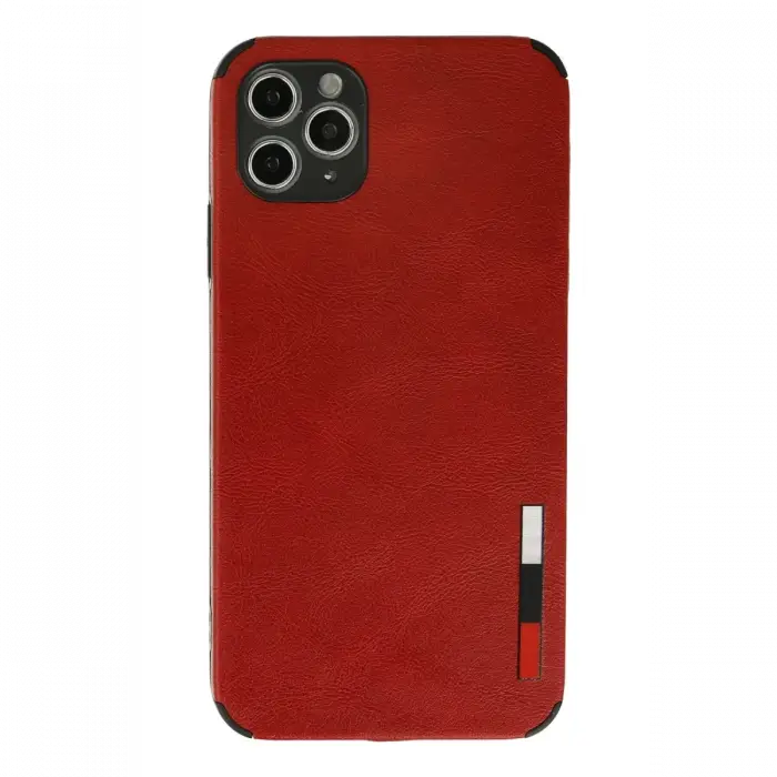 Apple iPhone 11 Pro Kılıf Loop Deri Silikon - Kırmızı
