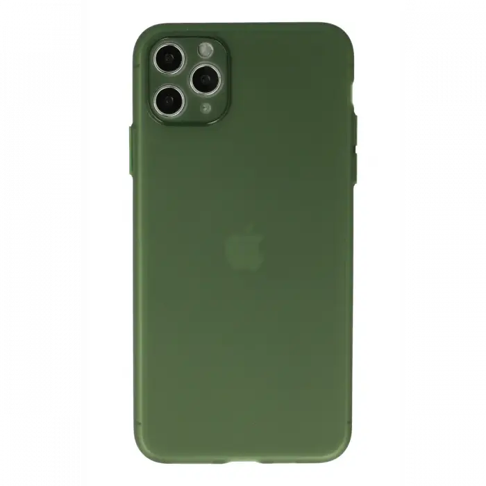 Apple iPhone 11 Pro Max Kılıf Puma Silikon - Yeşil