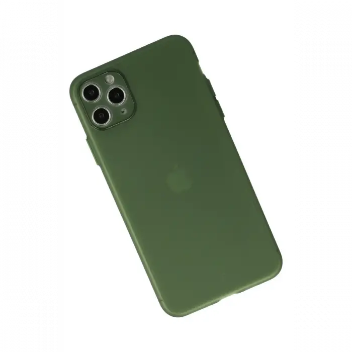 Apple iPhone 11 Pro Max Kılıf Puma Silikon - Yeşil