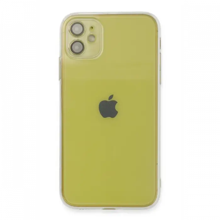 Apple iPhone 12 Kılıf Fly Lens Silikon - Şeffaf