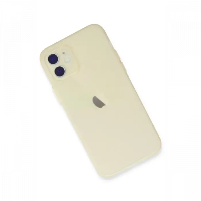 Apple iPhone 12 Kılıf Puma Silikon - Gold