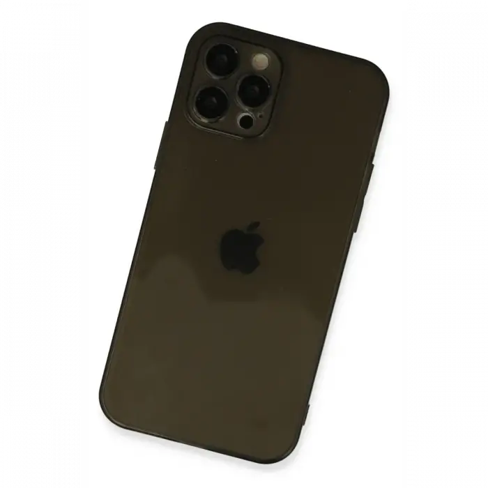 Apple iPhone 12 Pro Kılıf Fly Lens Silikon - Siyah