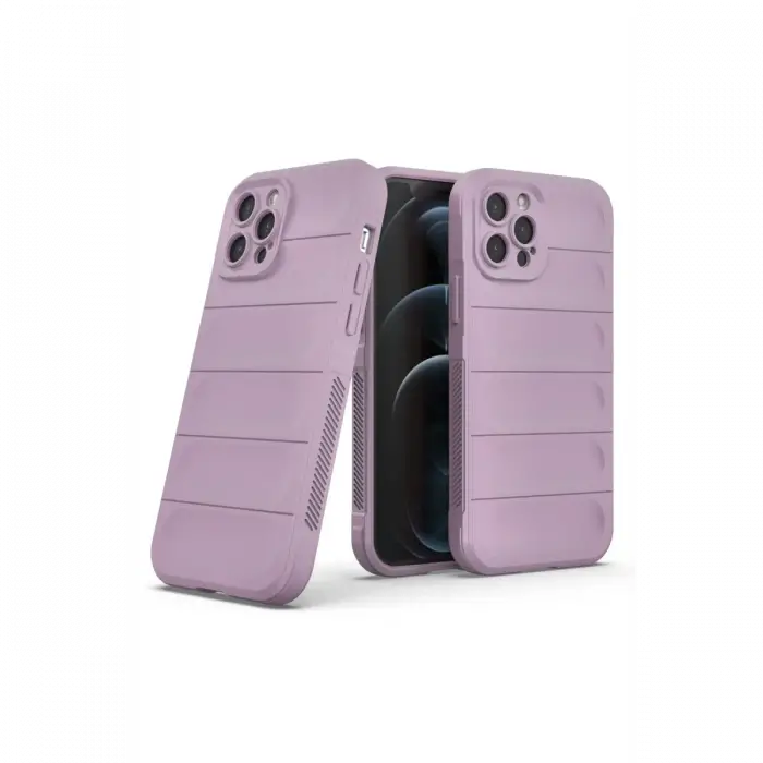 Apple iPhone 12 Pro Kılıf Optimum Silikon - Mor
