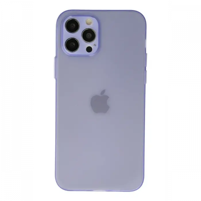 Apple iPhone 12 Pro Kılıf Puma Silikon - Mor