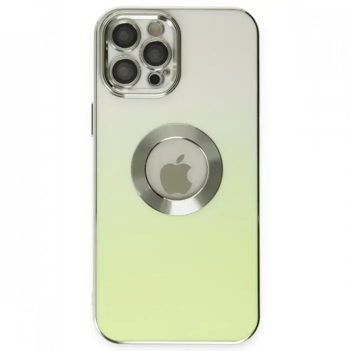 Apple iPhone 12 Pro Max Kılıf Best Silikon - Yeşil