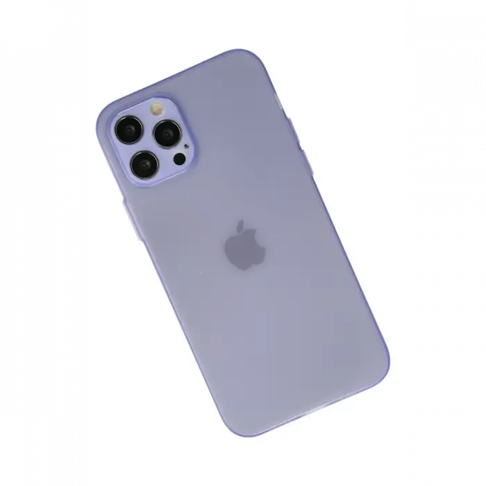 Apple iPhone 12 Pro Max Kılıf Puma Silikon - Mor