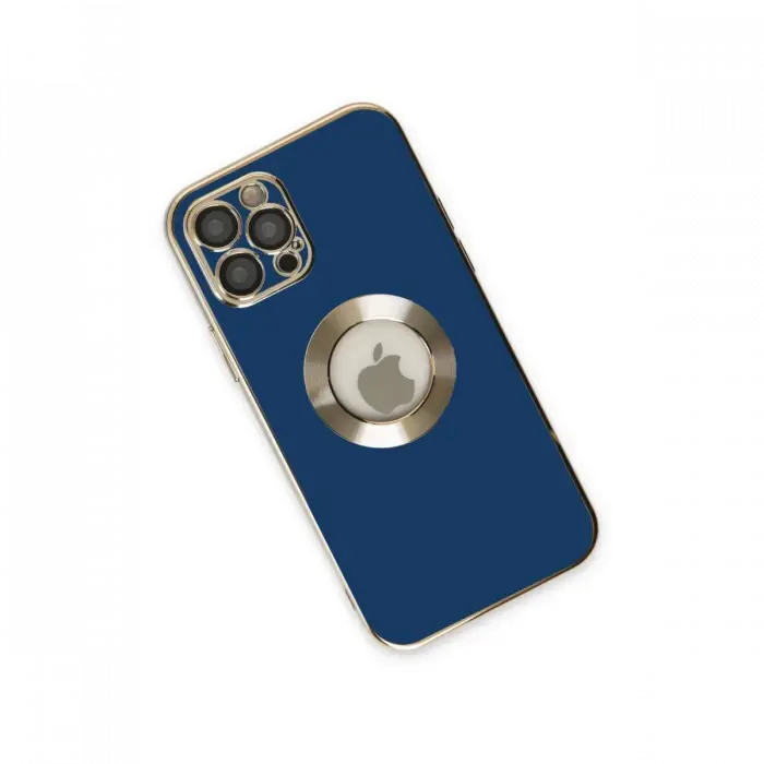 Apple iPhone 12 Pro Max Kılıf Store Silikon - Mavi