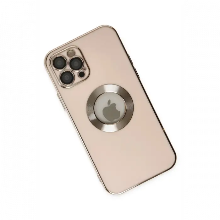 Apple iPhone 12 Pro Max Kılıf Store Silikon - Pembe