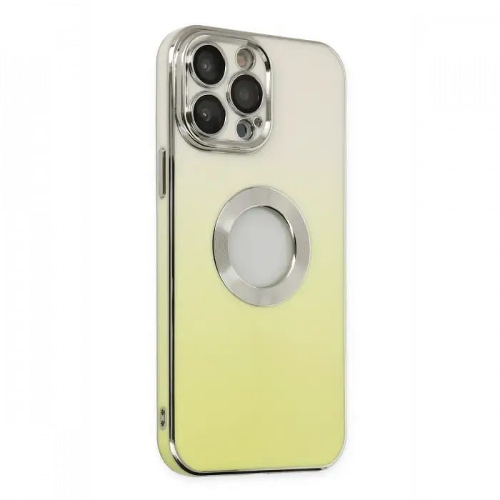 Apple iPhone 13 Pro Kılıf Best Silikon - Sarı