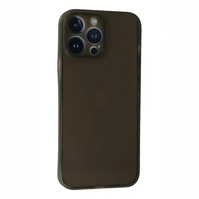 Apple iPhone 13 Pro Kılıf PP Ultra İnce Kapak - Gri