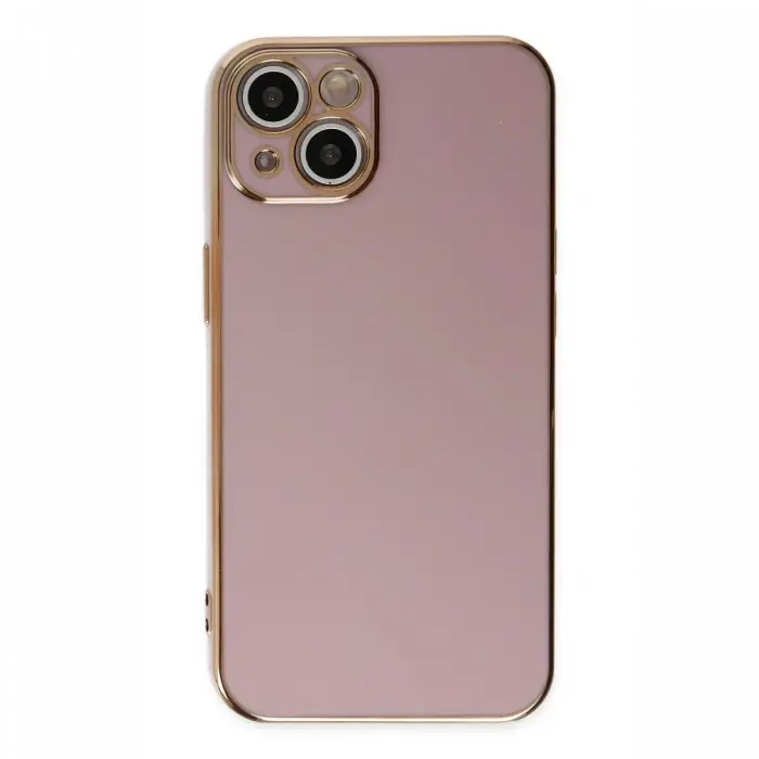 Apple iPhone 14 Kılıf Volet Silikon - Mor
