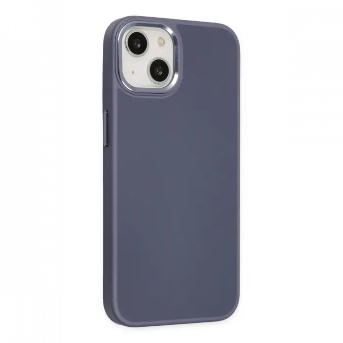 Apple iPhone 14 Plus Kılıf Asya Deri Silikon - Mor