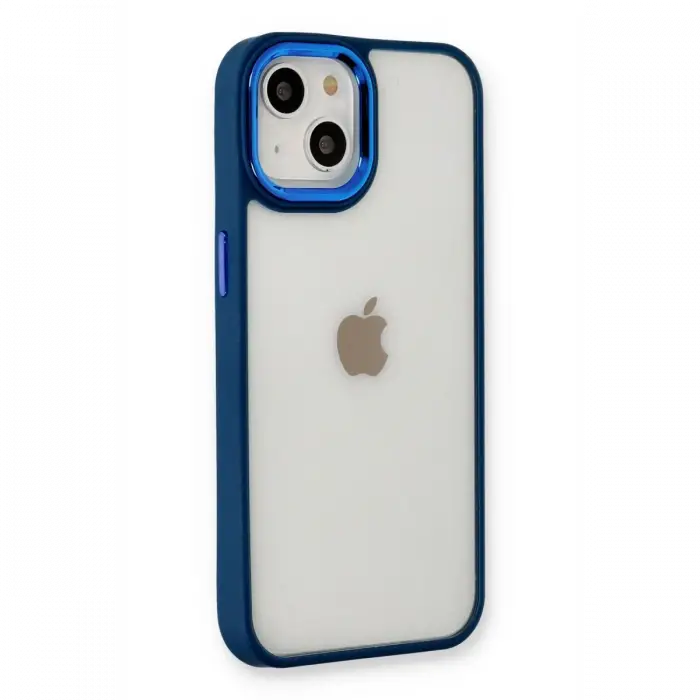 Apple iPhone 14 Plus Kılıf Dora Kapak - Mavi
