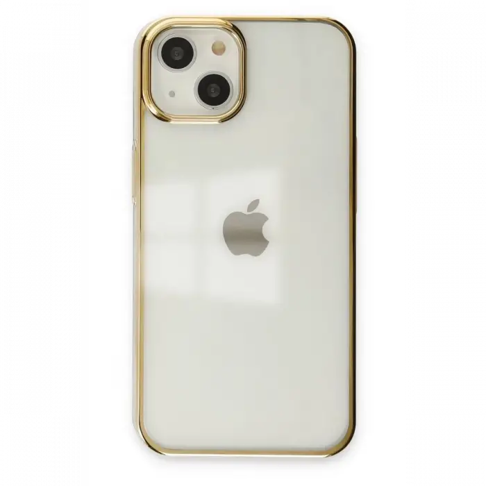 Apple iPhone 14 Plus Kılıf Element Silikon - Gold