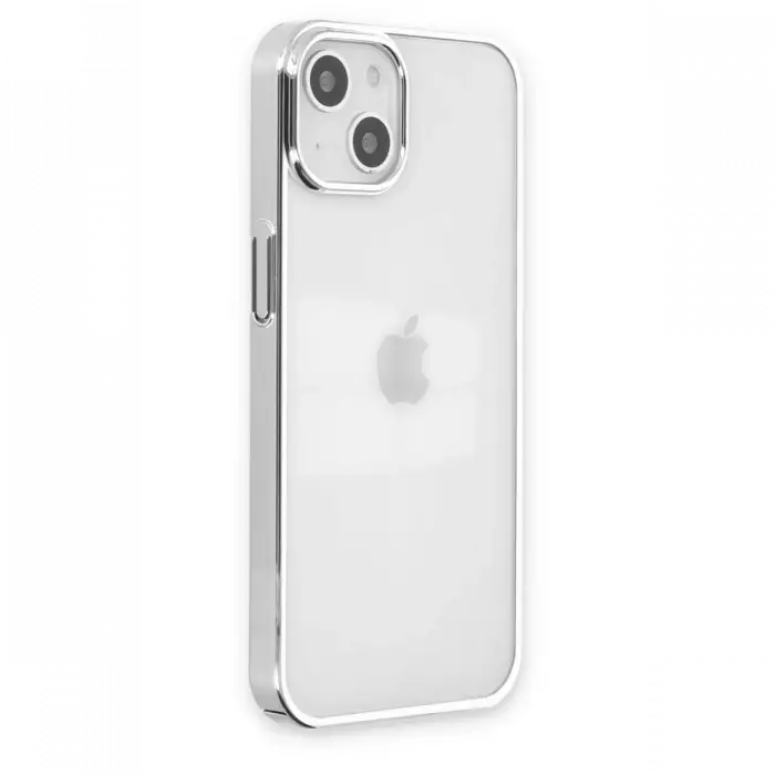 Apple iPhone 14 Plus Kılıf Element Silikon - Gümüş