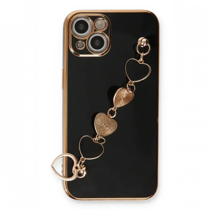 Apple iPhone 14 Plus Kılıf Esila Silikon - Siyah