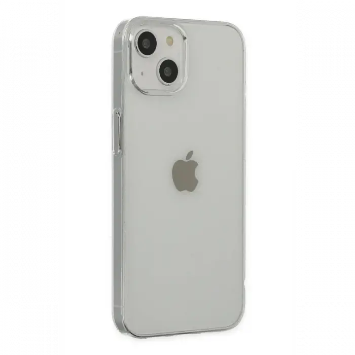 Apple iPhone 14 Plus Kılıf Pc Sert Şeffaf Kapak - Şeffaf