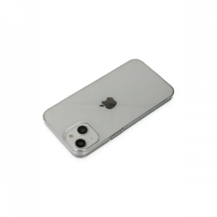 Apple iPhone 14 Plus Kılıf Pc Sert Şeffaf Kapak - Şeffaf