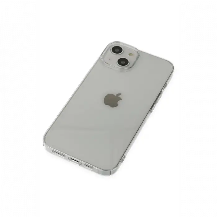Apple iPhone 14 Plus Kılıf Pc Sert Şeffaf Kapak - Şeffaf