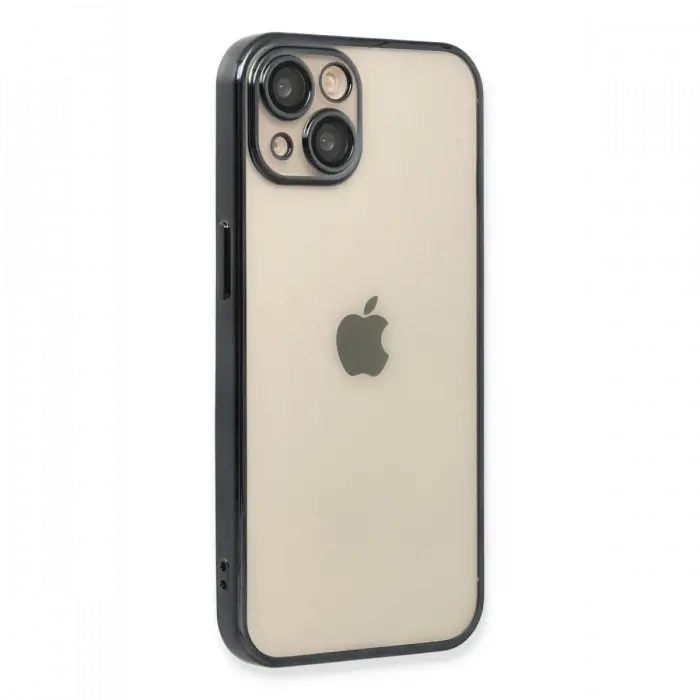 Apple iPhone 14 Plus Kılıf Razer Lensli Silikon - Siyah