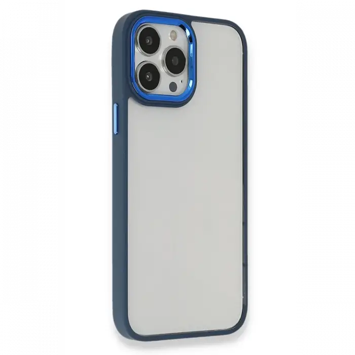 Apple iPhone 14 Pro Kılıf Dora Kapak - Mavi