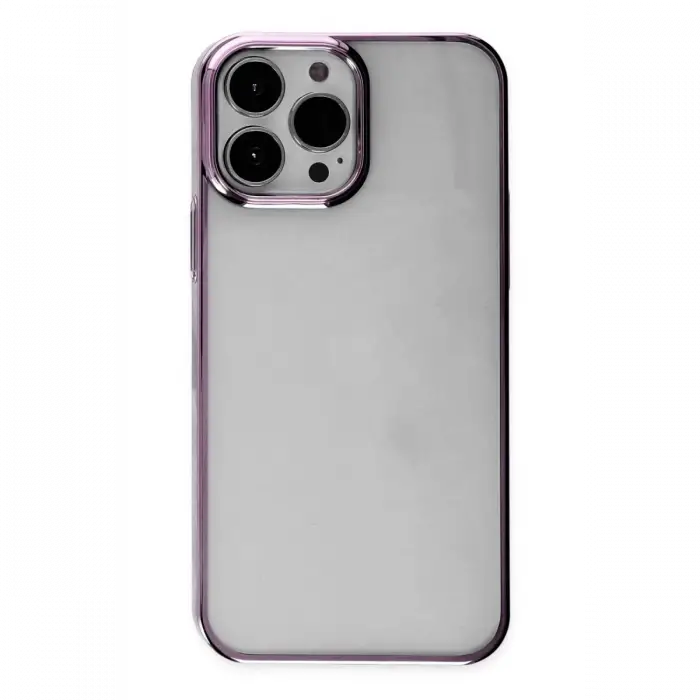 Apple iPhone 14 Pro Kılıf Element Silikon - Lila