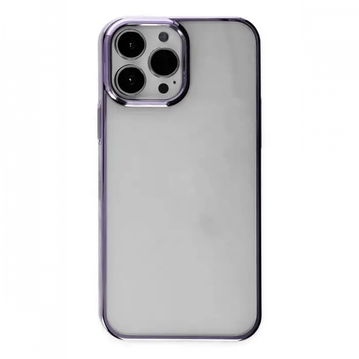 Apple iPhone 14 Pro Kılıf Element Silikon - Mor