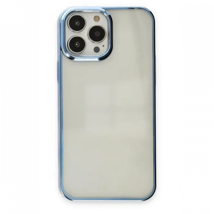 Apple iPhone 14 Pro Kılıf Element Silikon - Sky Blue