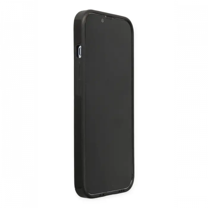Apple iPhone 14 Pro Kılıf Mega Standlı Silikon - Siyah