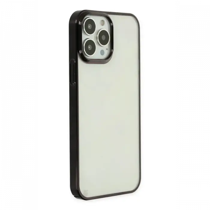 Apple iPhone 14 Pro Max Kılıf Element Silikon - Siyah