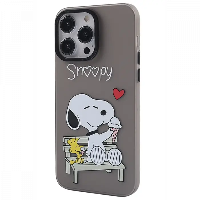 Apple iPhone 14 Pro Max Kılıf Prada Desenli Kapak - Prada Siyah - 2