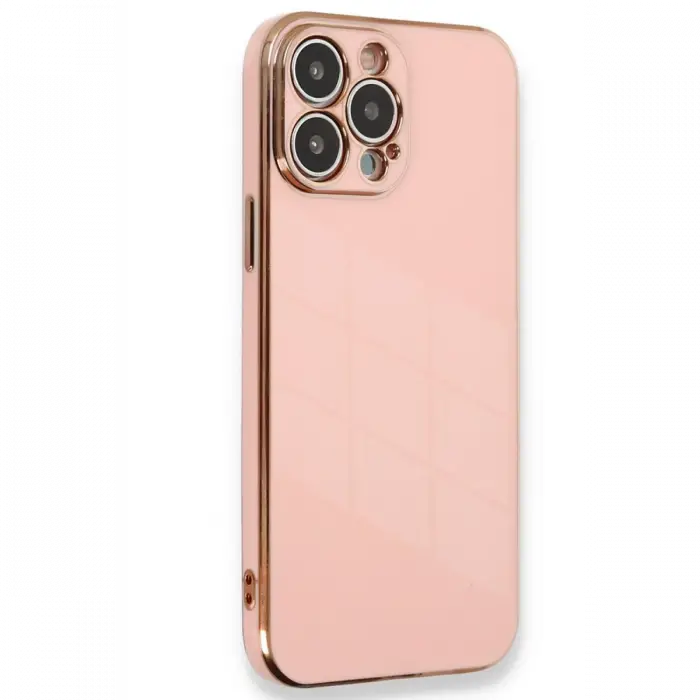 Apple iPhone 15 Pro Kılıf Volet Silikon - Pembe