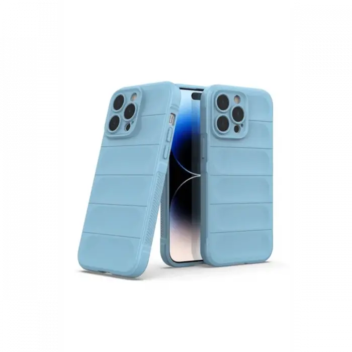 Apple iPhone 15 Pro Max Kılıf Optimum Silikon - Sky Blue