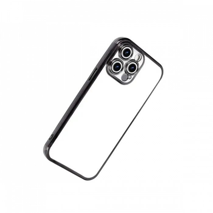 Apple iPhone 15 Pro Max Razer Lensli Silikon - Siyah
