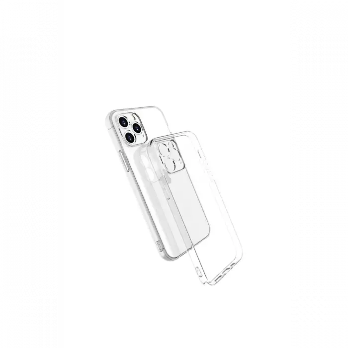 Apple iPhone 16 Pro Kılıf Lüx Şeffaf Silikon
