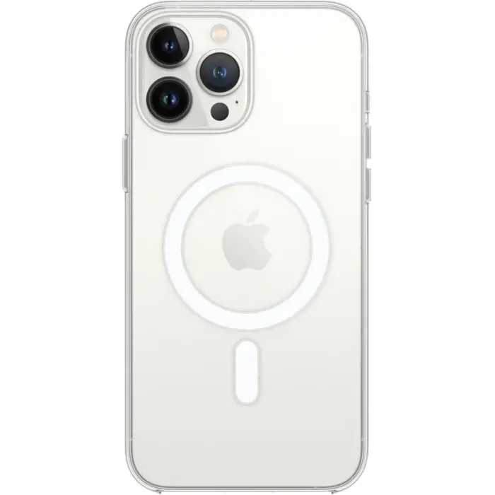 Apple iPhone 16 Pro Max Kılıf Pc Real Magsafe Kapak - Şeffaf