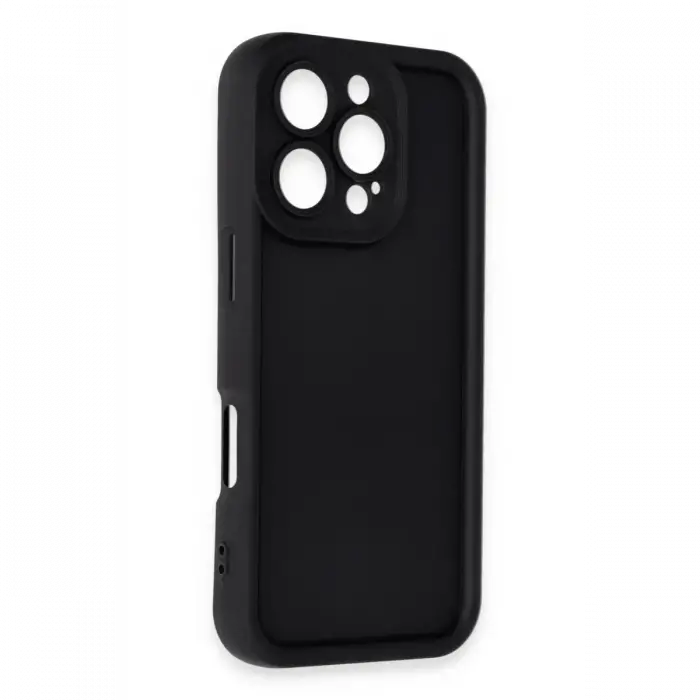 Apple iPhone 16 Pro Max Kılıf Viera Silikon - Siyah
