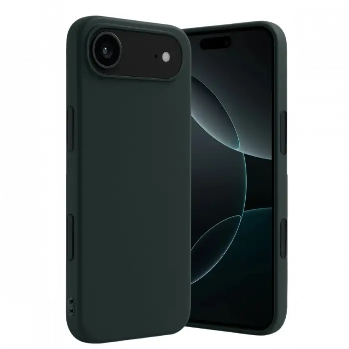Apple iPhone 17 Air First Silikon - Koyu Yeşil