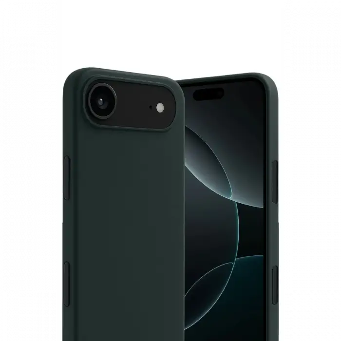 Apple iPhone 17 Air First Silikon - Koyu Yeşil