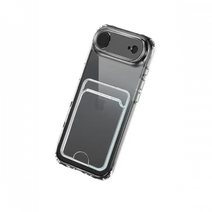 Apple iPhone 17 Air Kart Şeffaf Silikon - Şeffaf