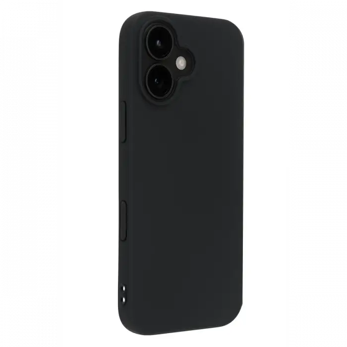 Apple iPhone 17 First Silikon - Siyah