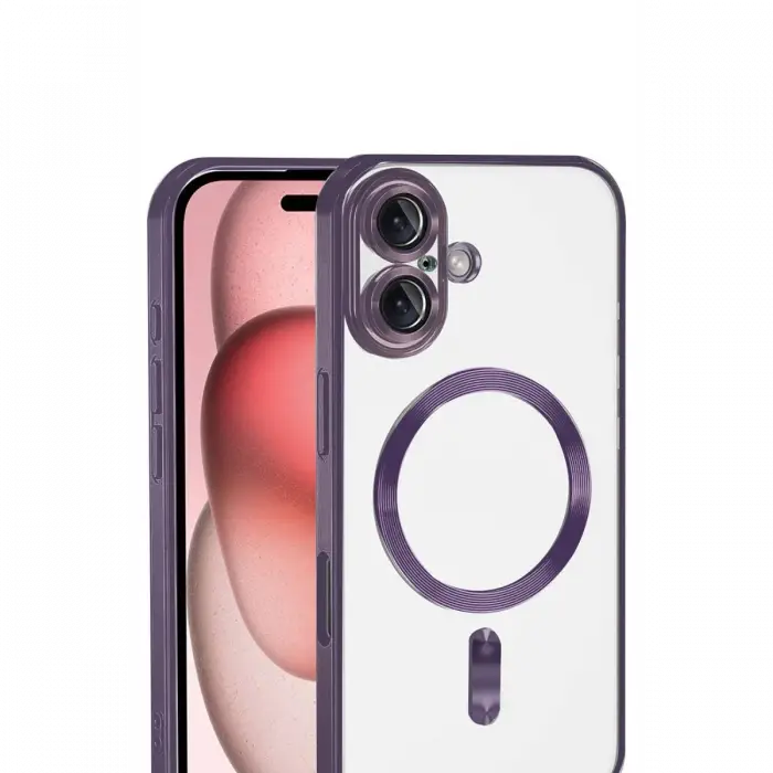 Apple iPhone 17 Kross Magneticsafe Kapak - Mor