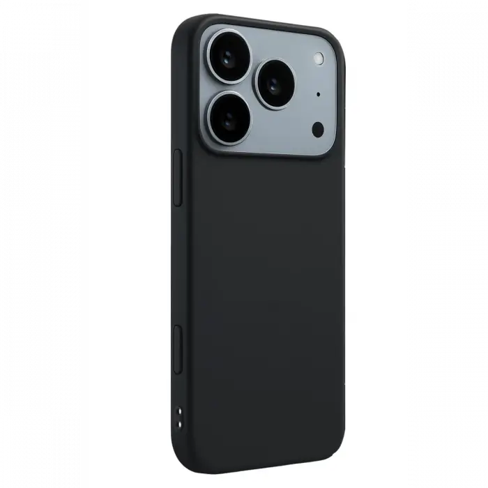 Apple iPhone 17 Pro/18 Pro First Silikon - Siyah