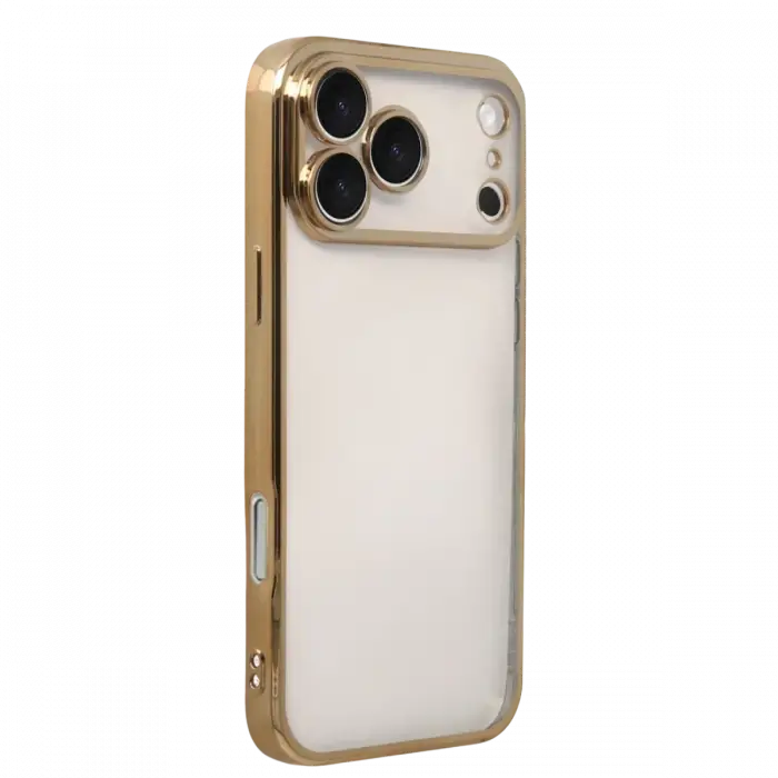 Apple iPhone 17 Pro Max Razer Lensli Silikon - Gold