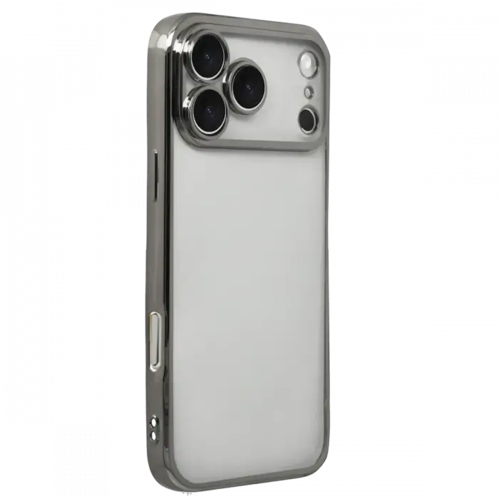 Apple iPhone 17 Pro Max Razer Lensli Silikon - Titan Gri