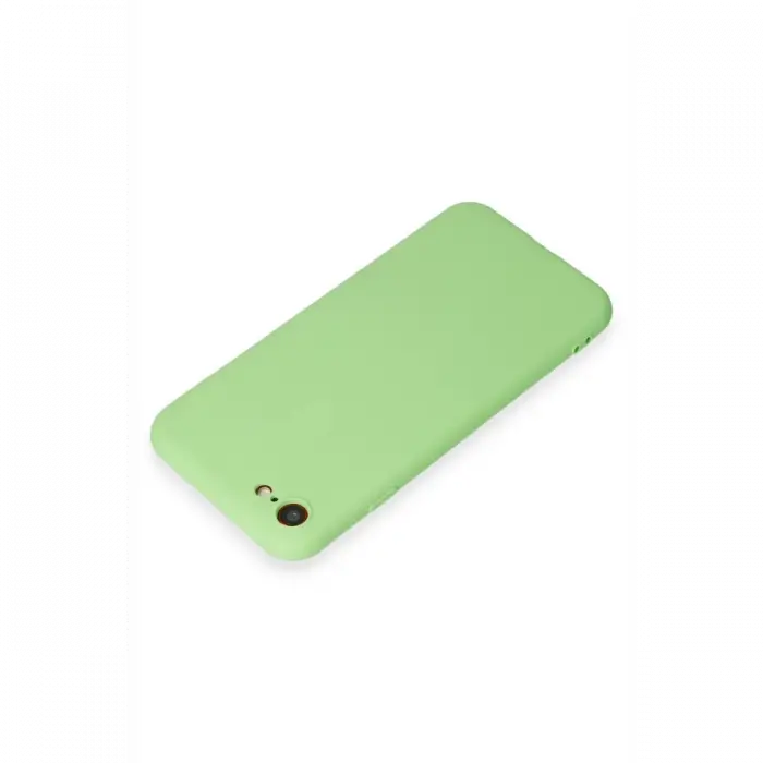 Apple iPhone 7 Kılıf First Silikon - Açık Yeşil