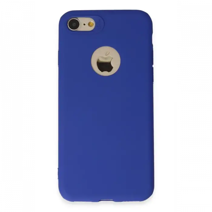 Apple iPhone 7 Kılıf First Silikon - Lacivert