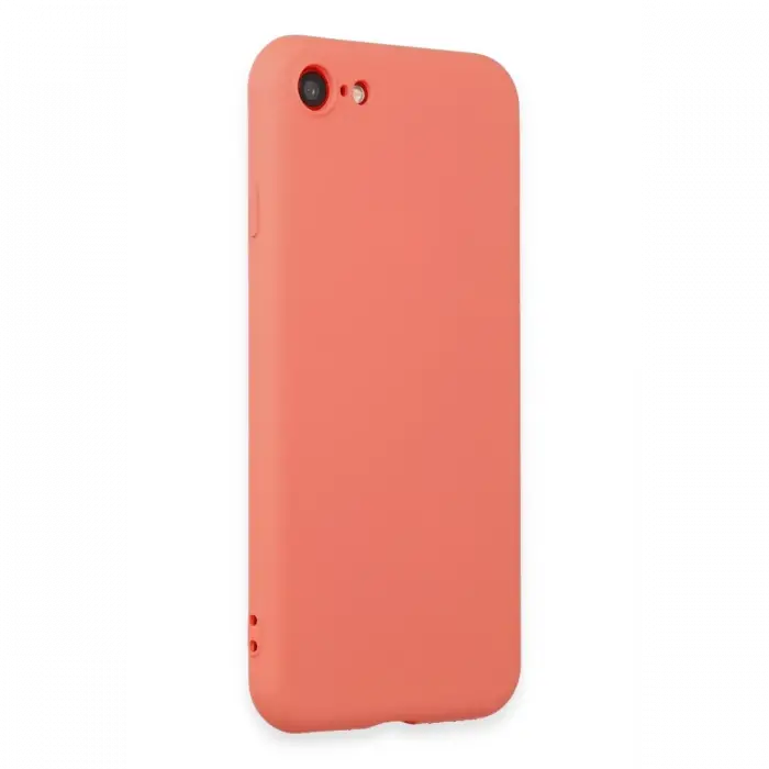 Apple iPhone 7 Kılıf First Silikon - Turuncu