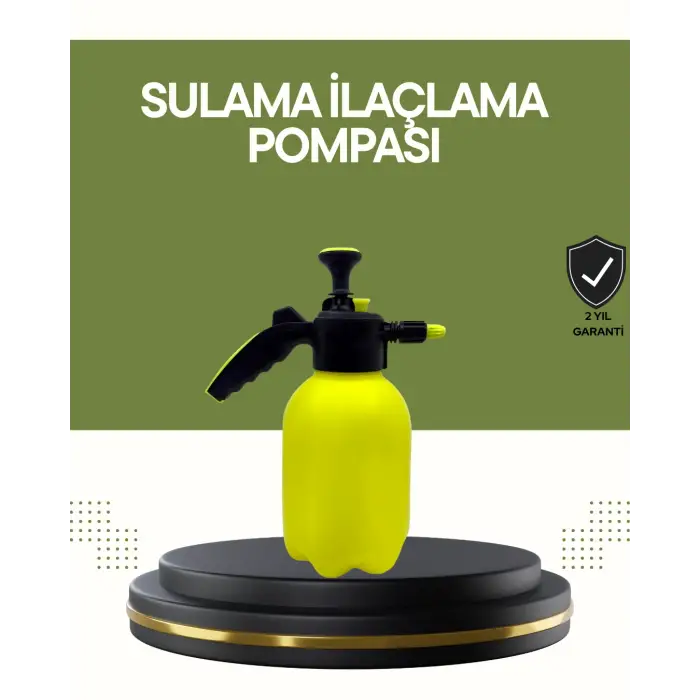 Araç Temizleme Püskürtücü 2L Basınçlı Bakır Nozullu Cila Sprey