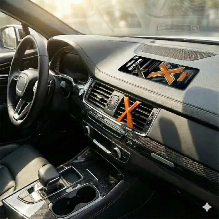 Areon X Version Peteğe Geçmeli Oto Kokusu Turuncu